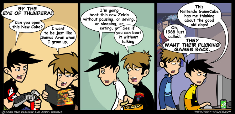 Penny Arcade 25.8.2000