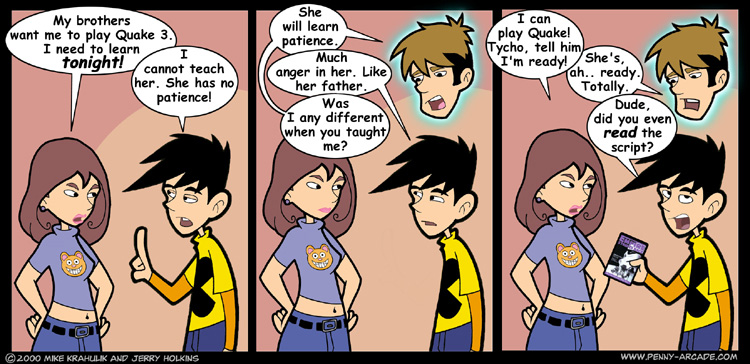 Penny Arcade 30.8.2000