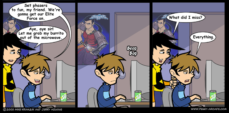 Penny Arcade 25.9.2000