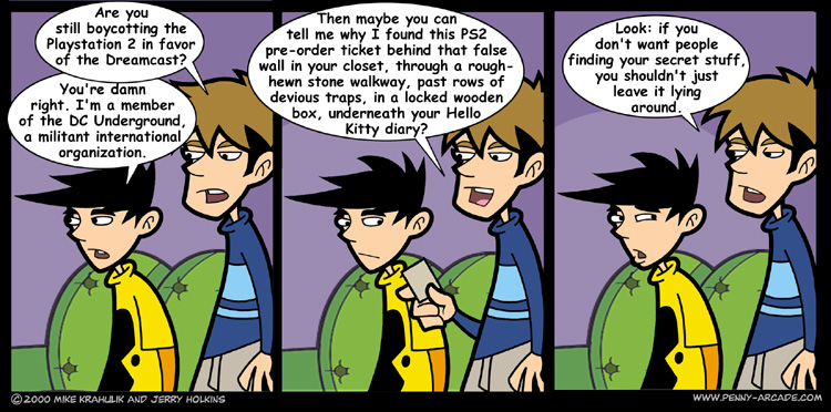 Penny Arcade 16.10.2000