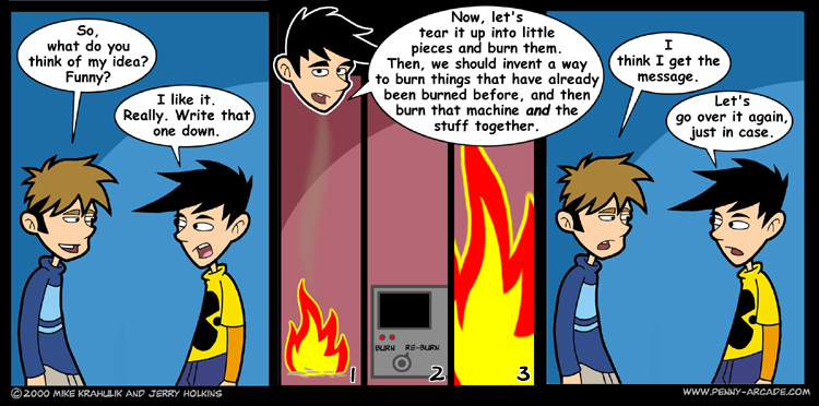 Penny Arcade 8.11.2000