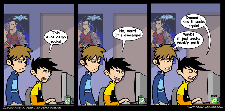 Penny Arcade 4.12.2000