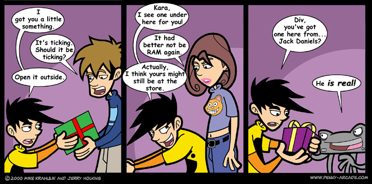 Penny Arcade 25.12.2000