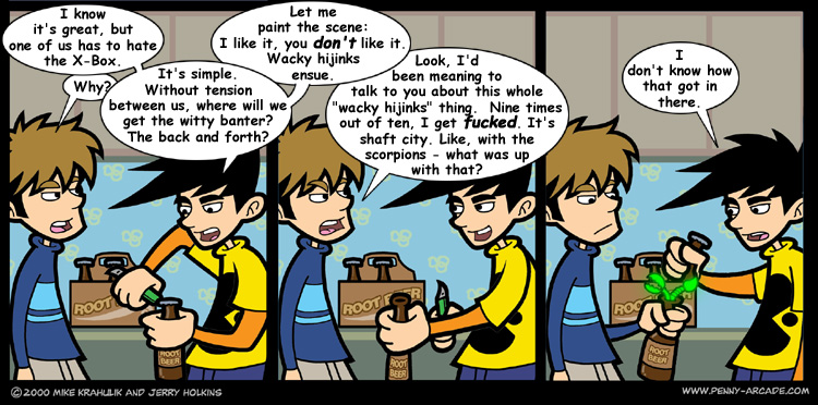 Penny Arcade 10.1.2001