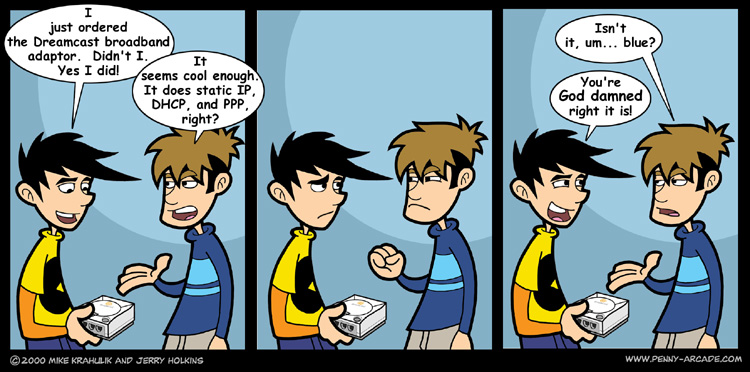 Penny Arcade 12.1.2001