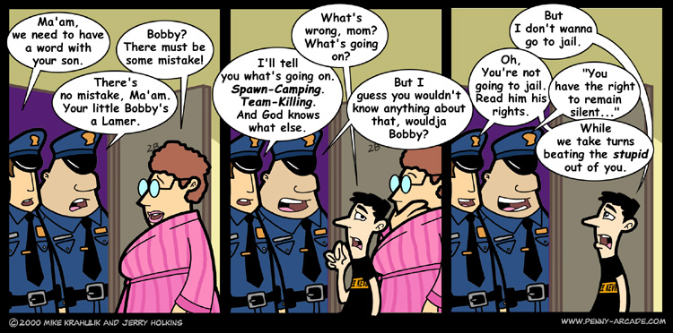 Penny Arcade 26.1.2001