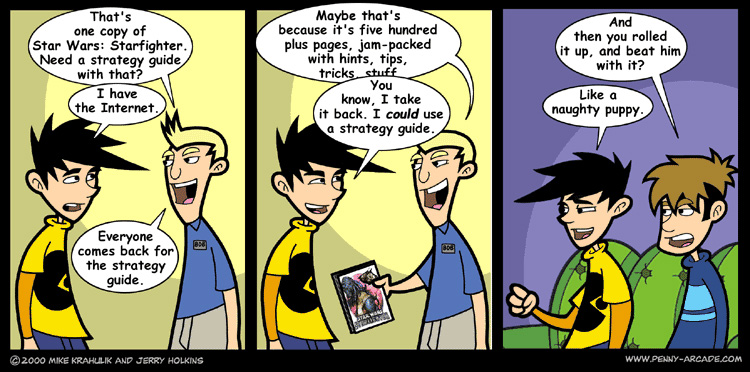 Penny Arcade 26.2.2001