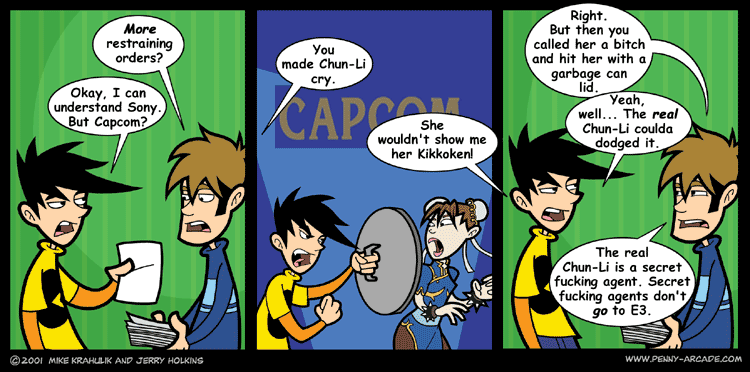 Penny Arcade 9.5.2001