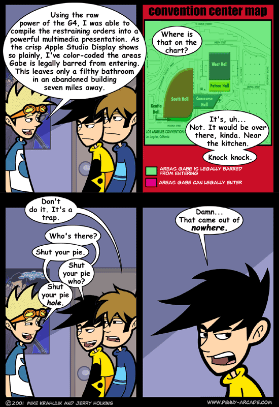 Penny Arcade 11.5.2001