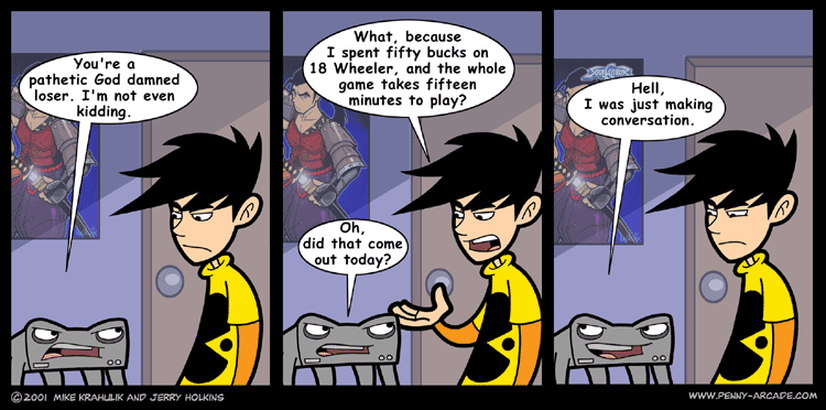 Penny Arcade 25.5.2001