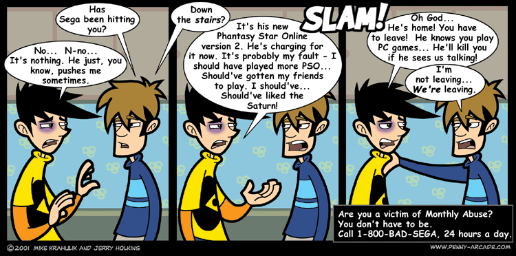 Penny Arcade 1.6.2001