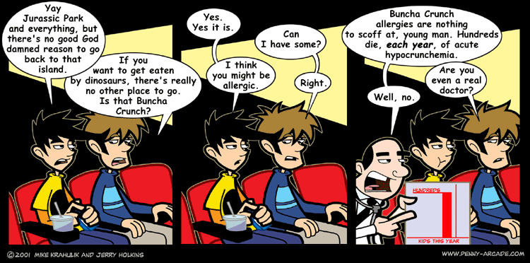 Penny Arcade 20.7.2001