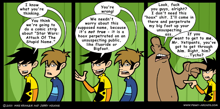 Penny Arcade 8.8.2001