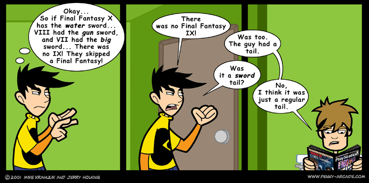 Penny Arcade 17.8.2001