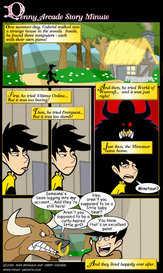 Penny Arcade 3.9.2001