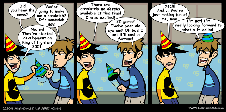 Penny Arcade 5.9.2001