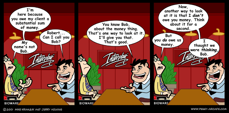 Penny Arcade 24.9.2001