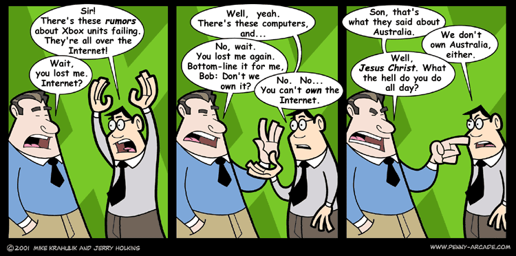 Penny Arcade 29.10.2001