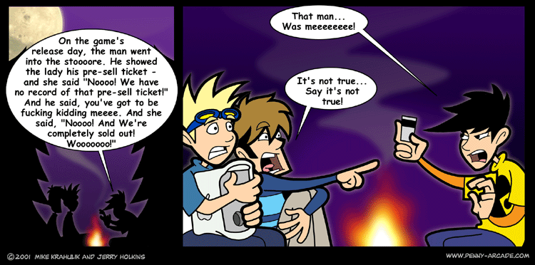 Penny Arcade 31.10.2001