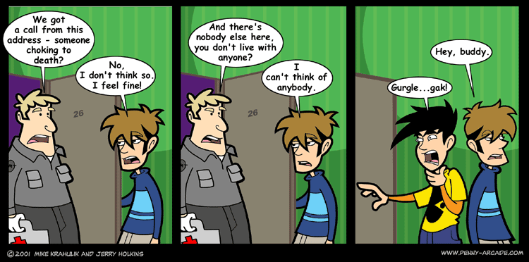 Penny Arcade 7.11.2001