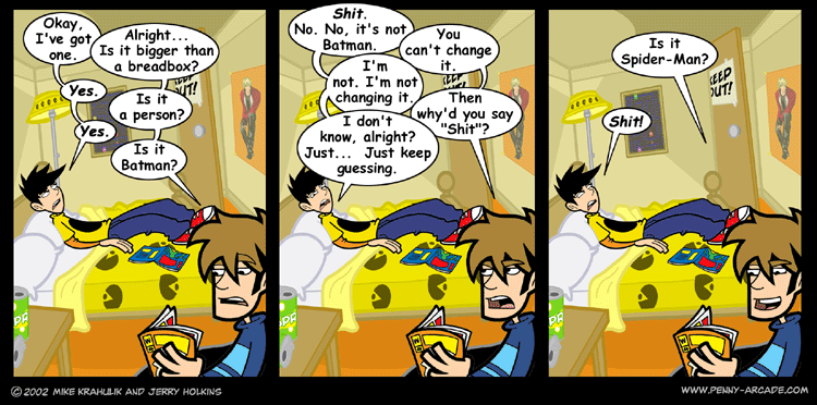 Penny Arcade 20.2.2002