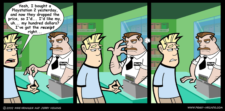 Penny Arcade 15.5.2002