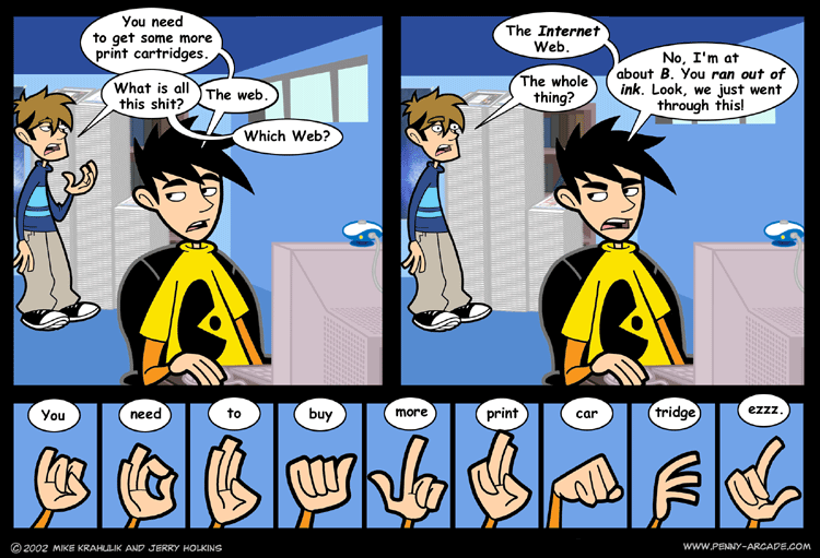 Penny Arcade 1.7.2002