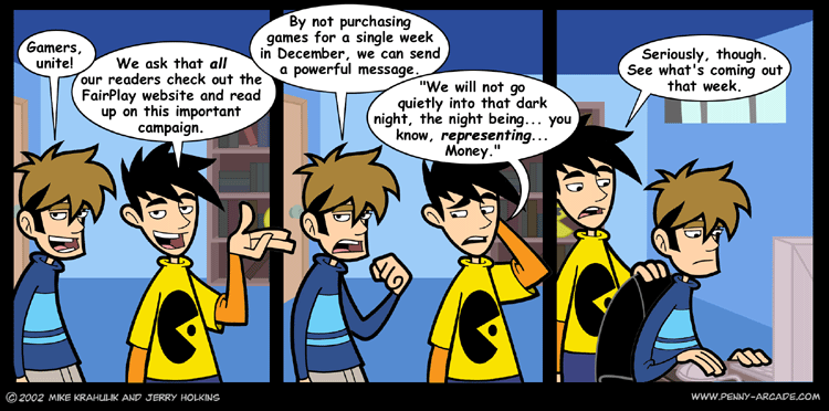 Penny Arcade 2.10.2002