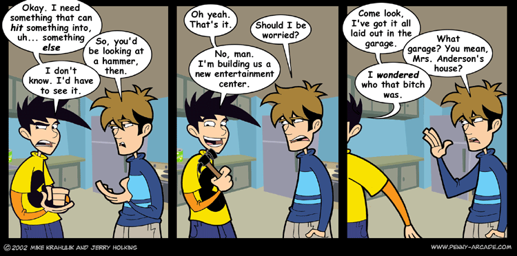 Penny Arcade 2.12.2002