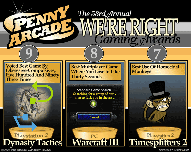 Penny Arcade 25.12.2002