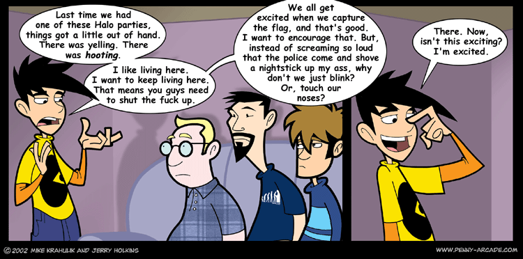 Penny Arcade 3.1.2003