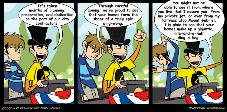 Penny Arcade 20.1.2003