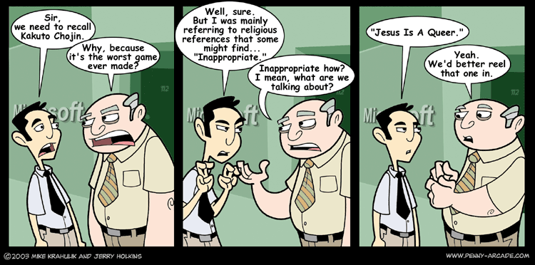 Penny Arcade 7.2.2003