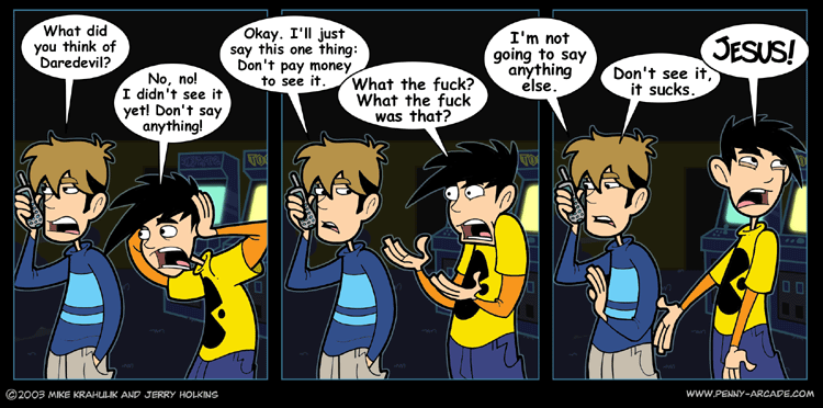 Penny Arcade 17.2.2003