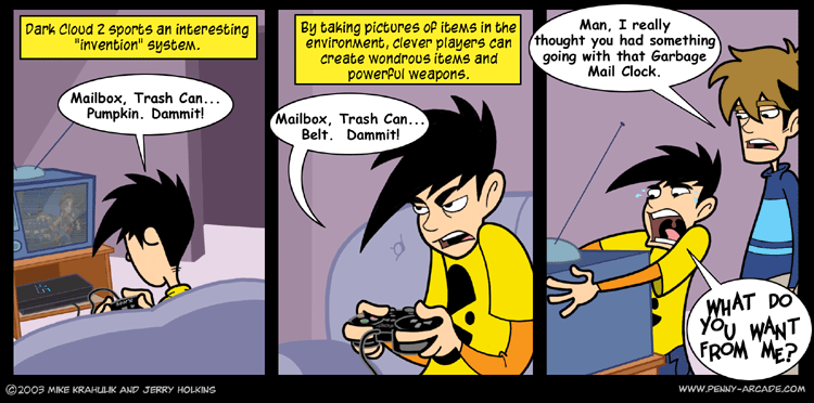 Penny Arcade 24.2.2003