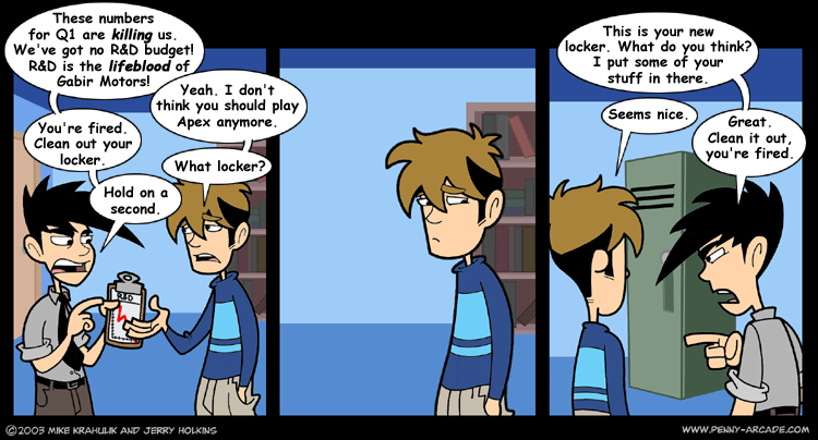 Penny Arcade 26.2.2003