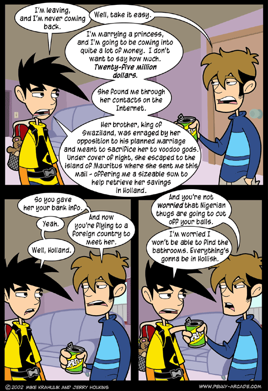 Penny Arcade 28.3.2003