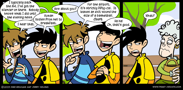 Penny Arcade 11.4.2003