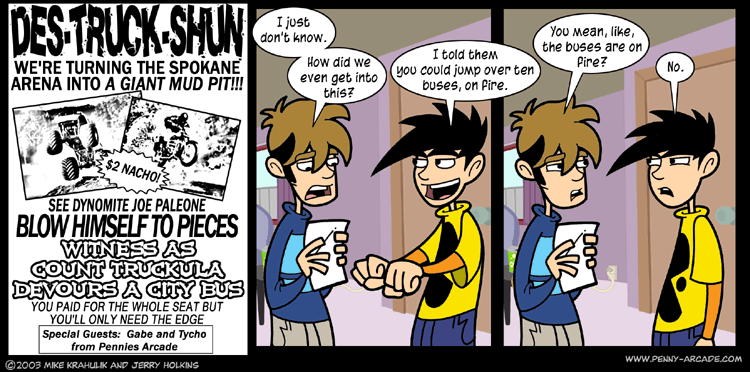 Penny Arcade 21.4.2003