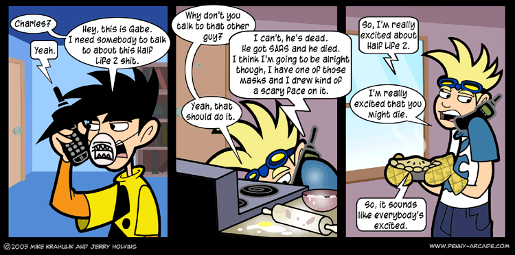 Penny Arcade 23.4.2003