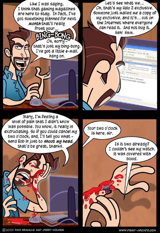 Penny Arcade 30.4.2003