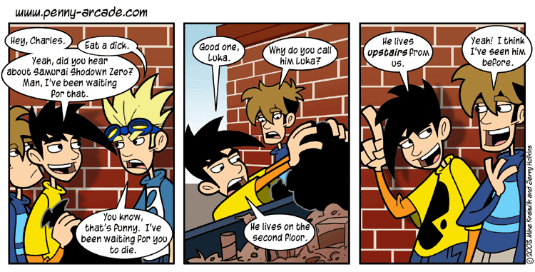 Penny Arcade 30.7.2003