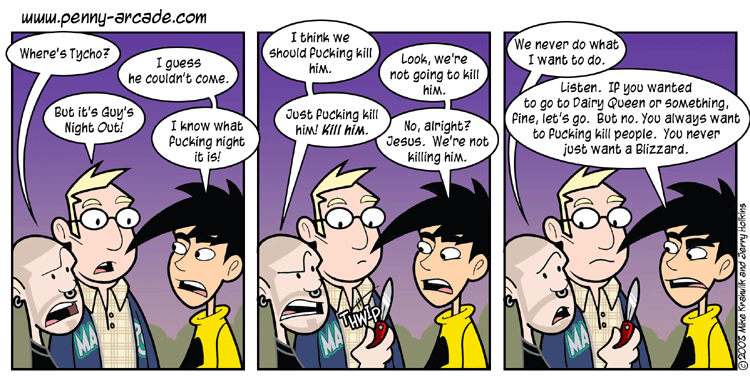 Penny Arcade 5.9.2003