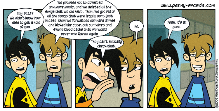 Penny Arcade 12.9.2003