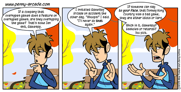 Penny Arcade 19.9.2003