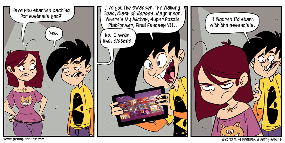 Penny Arcade 10.7.2013