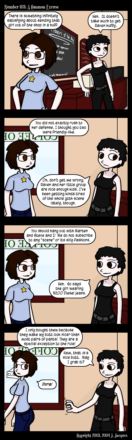 Questionable Content 24.3.2004