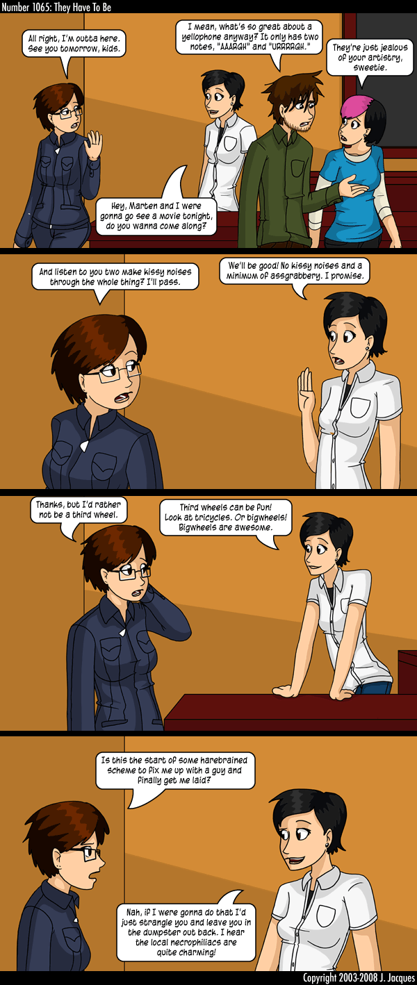 Questionable Content 28.1.2008