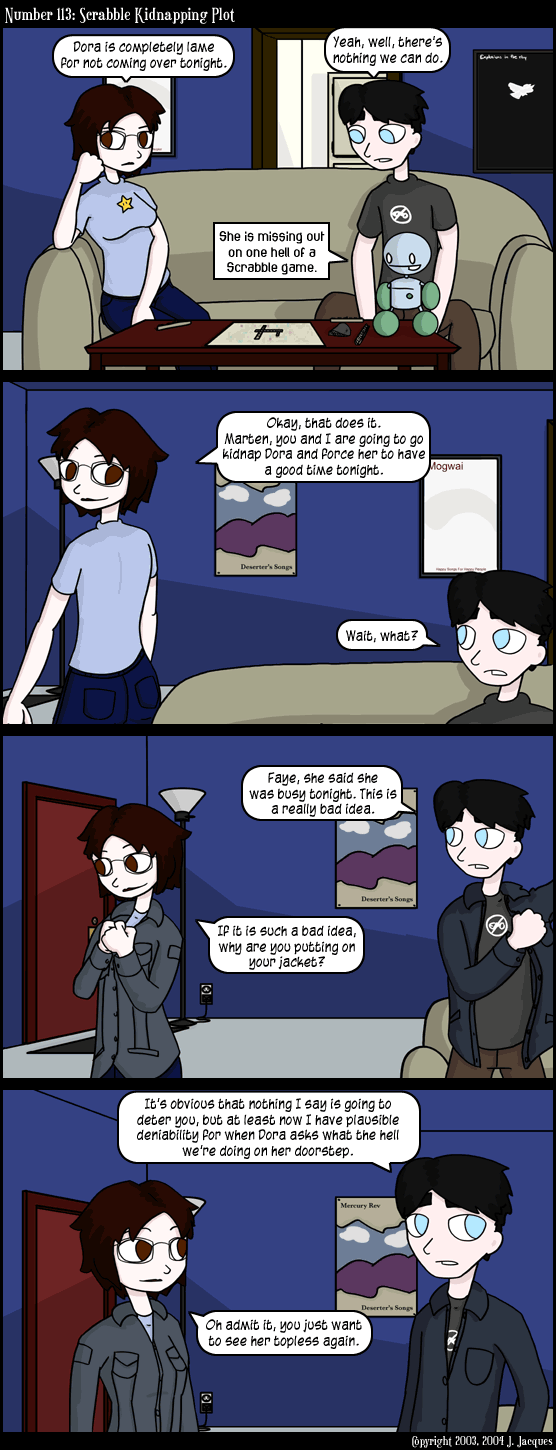 Questionable Content 14.4.2004