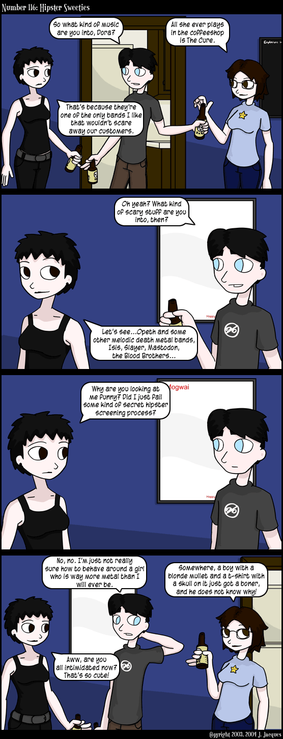 Questionable Content 21.4.2004